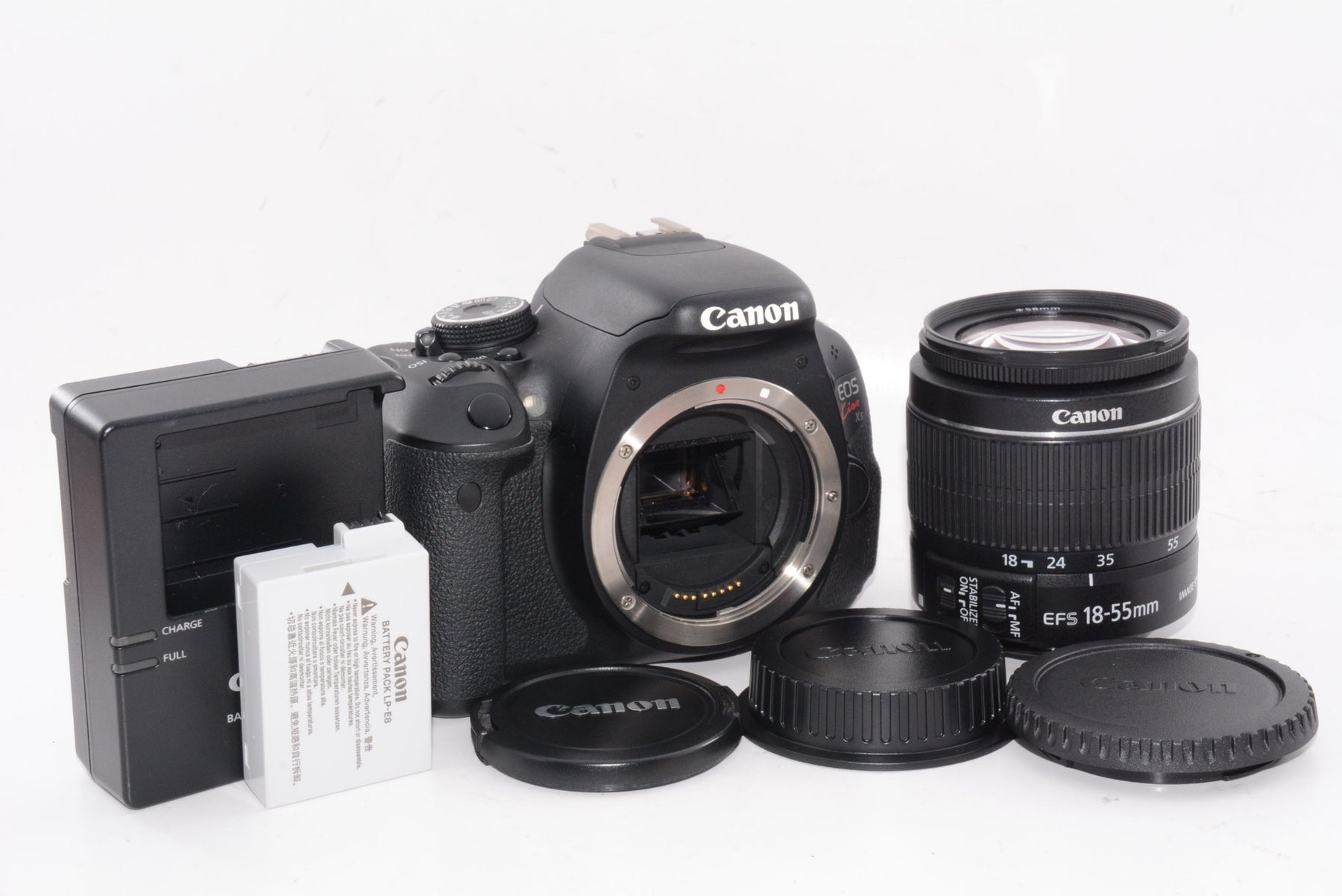 【外観特上級】Canon デジタル一眼レフカメラ EOS Kiss X5 レンズキット
