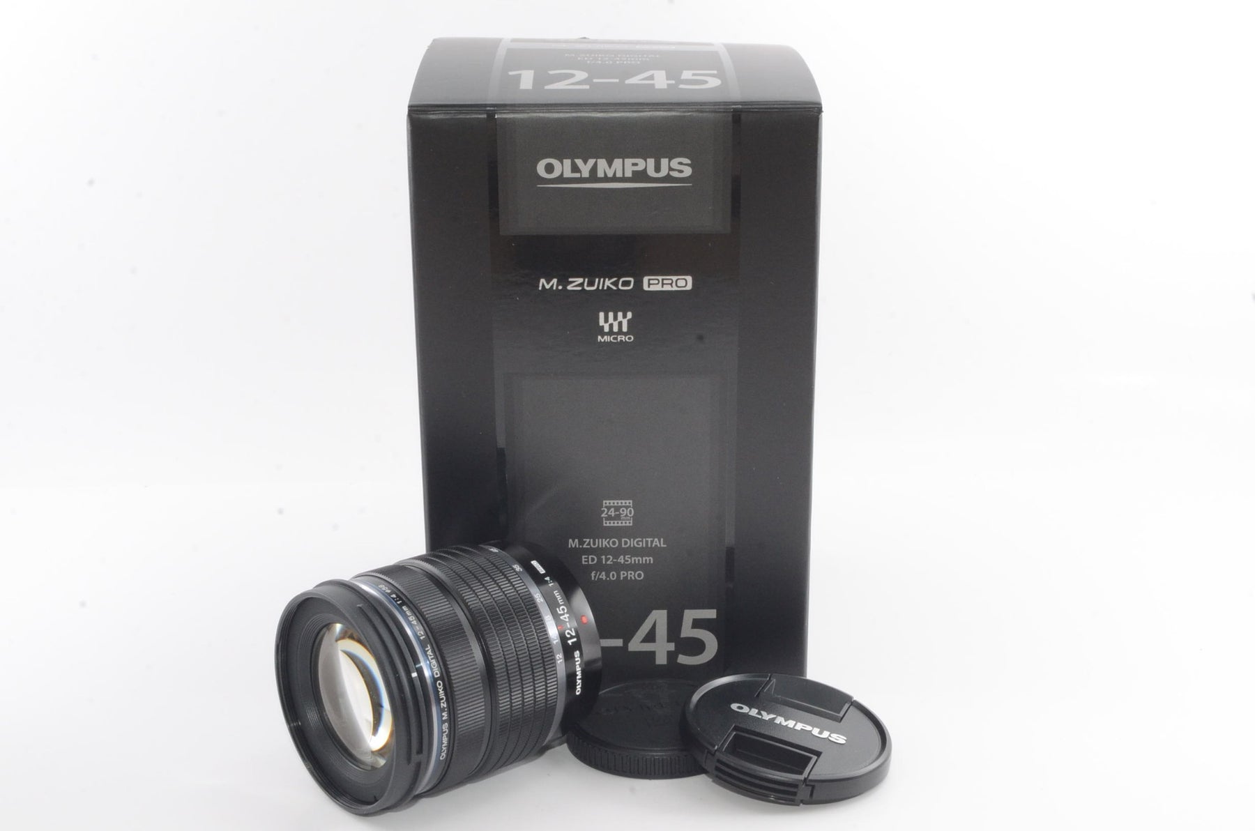 【外観特上級】OLYMPUS マイクロフォーサーズレンズ M.ZUIKO DIGITAL ED 12-45mm F4.0 PRO 標準ズームレンズ 防塵防滴 小型軽量