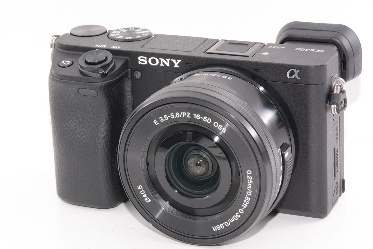 【外観特上級】SONYミラーレス一眼カメラ α6400 (同梱レンズ:SELP16502)