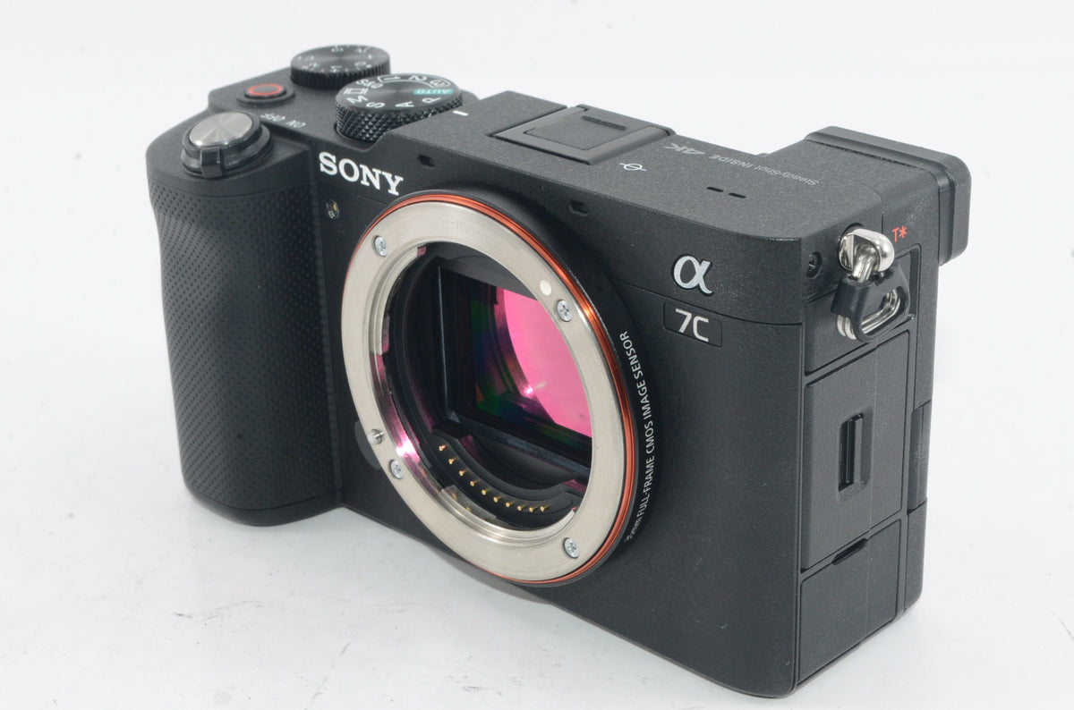 【外観特上級】ソニー フルサイズミラーレス一眼 α7C レンズキット ブラック ILCE-7CL B