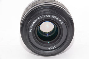 【外観並級】パナソニック マイクロフォーサーズ用 DG SUMMILUX 25mm/F1.4 ASPH. ブラック H-X025