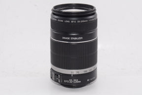 【外観特上級】Canon 望遠レンズ EF-S55-250mm F4-5.6 IS