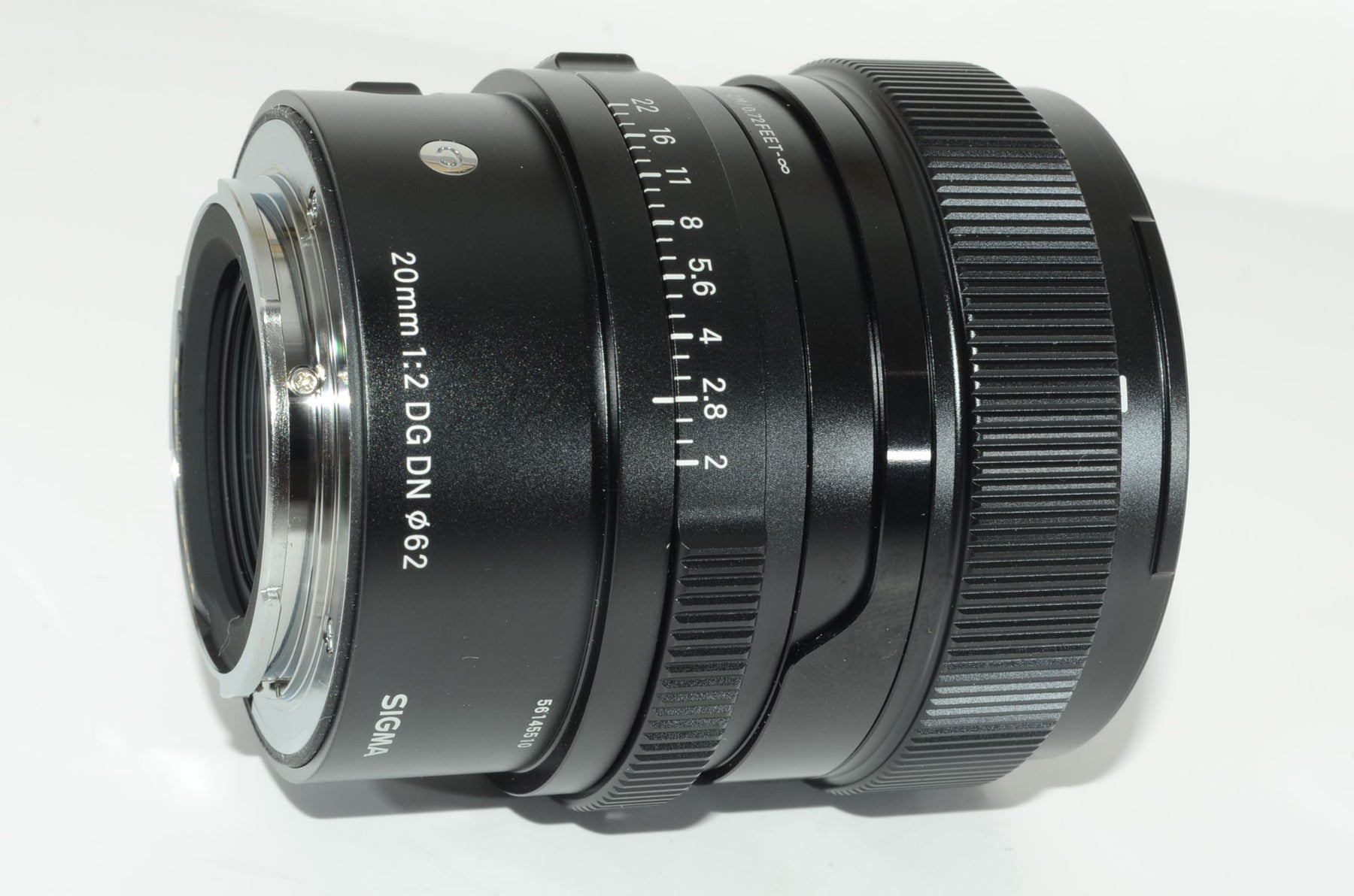 【外観特上級】シグマ(Sigma) SIGMA シグマ Sony Eマウント レンズ 20mm F2 DG DN 単焦点 広角 フルサイズ Contemporary ミラーレス 専用