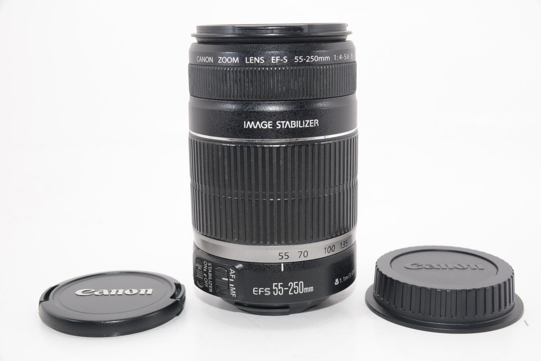 【外観特上級】Canon 望遠レンズ EF-S55-250mm F4-5.6 IS