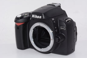 【外観特上級】Nikon デジタル一眼レフカメラ D40 レンズキット ブラック D40BLK