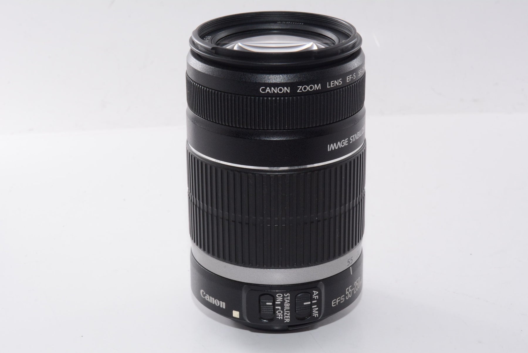【外観並級】Canon 望遠レンズ EF-S55-250mm F4-5.6 IS