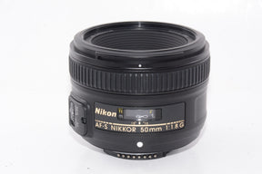 【外観特上級】Nikon 単焦点レンズ AF-S NIKKOR 50mm f/1.8G フルサイズ対応 AF-S 50/1.8G