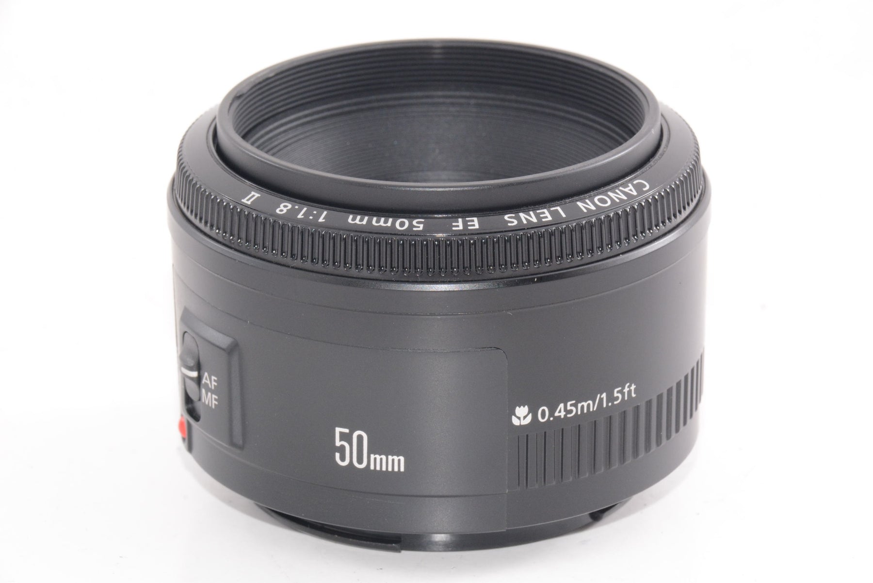 【外観特上級】Canon 単焦点レンズ EF50mm F1.8 II