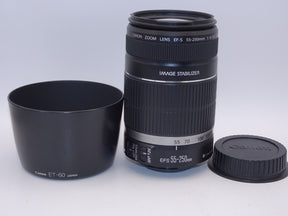 【外観特上級】Canon 望遠レンズ EF-S55-250mm F4-5.6 IS