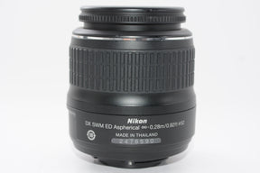 【外観並級】Nikon 標準ズームレンズ AF-S DX Zoom Nikkor ED 18-55mm f/3.5-5.6 G II  ブラック