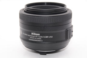 【外観特上級】Nikon 単焦点レンズ AF-S DX NIKKOR 35mm f/1.8G