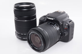 【外観並級】Canon デジタル一眼レフカメラ EOS Kiss X7 ダブルズームキット EF-S18-55ｍｍ/EF-S55-250ｍｍ付属 KISSX7-WKIT