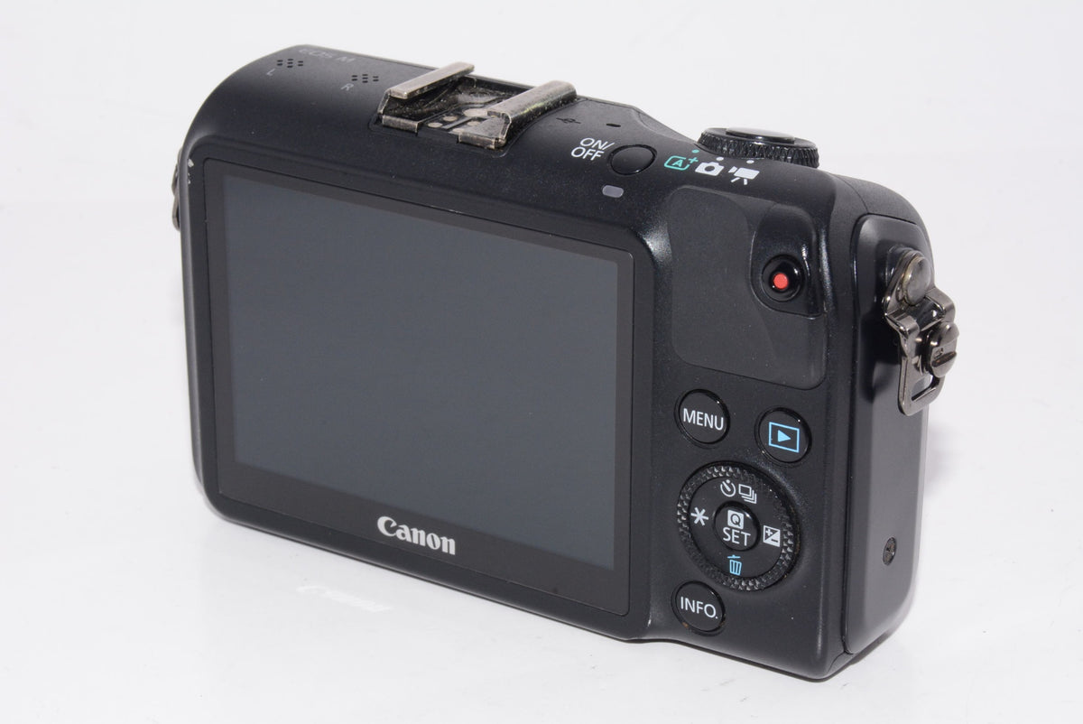 【外観並級】Canon ミラーレス一眼カメラ EOS M ボディ ブラック EOSMBK-BODY