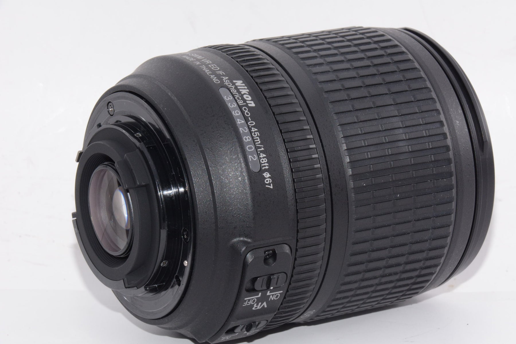 【外観特上級】Nikon 標準ズームレンズ AF-S DX NIKKOR 18-105mm f/3.5-5.6G ED VR ニコンDXフォーマット専用