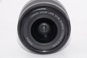 【外観並級】Canon 標準ズームレンズ EF-M15-45mm F3.5-6.3IS STM