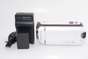 【外観特上級】パナソニック HDビデオカメラ W570M ワイプ撮り 90倍ズーム ホワイト HC-W570M-W