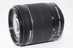 【外観特上級】Canon 標準ズームレンズ EF-S18-55mm F3.5-5.6 IS STM