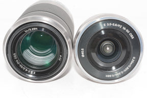 【外観並級】SONY ミラーレス一眼 α NEX-5R  E PZ 16-50 E 55-210 OSS