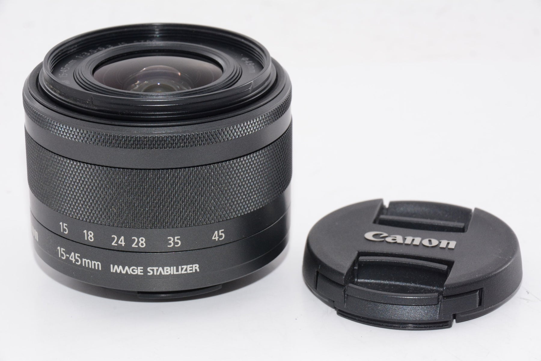 【外観特上級】Canon 標準ズームレンズ EF-M15-45mm F3.5-6.3IS STM