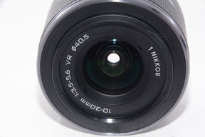 【外観特上級】Nikon 標準ズームレンズ 1 NIKKOR VR 10-30mm f/3.5-5.6 ブラック ニコンCXフォーマット専用