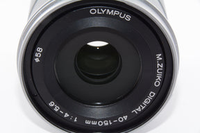 【外観並級】OLYMPUS PEN レンズ M.ZUIKO DIGITAL ED 40-150mm F4.0-5.6 SLV