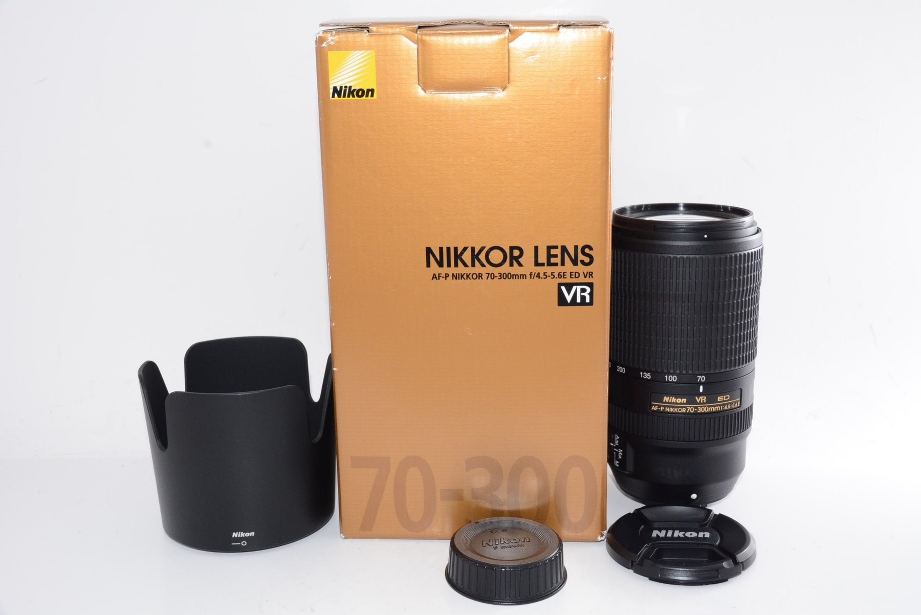 【外観特上級】Nikon 望遠ズームレンズ AF-P NIKKOR 70-300mm f/4.5-5.6E ED VR フルサイズ対応