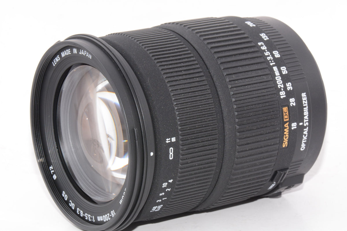 【外観特上級】シグマ 18-200mm F3.5-6.3 DC  キヤノン用