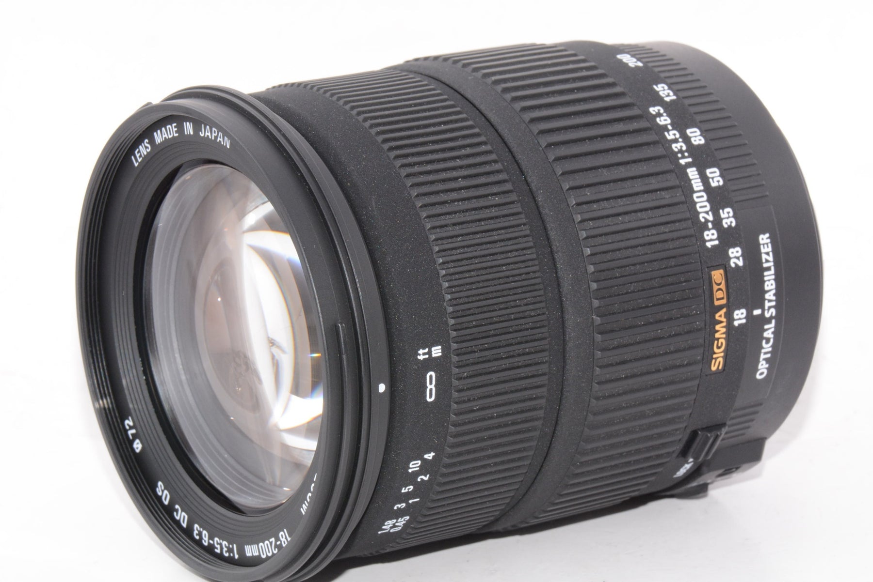 【外観特上級】シグマ 18-200mm F3.5-6.3 DC  キヤノン用