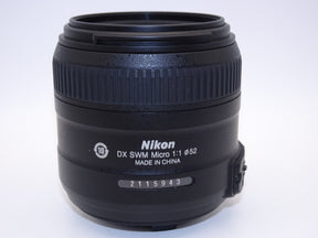 【外観特上級】Nikon 単焦点マイクロレンズ AF-S DX Micro NIKKOR 40mm f/2.8G ニコンDX