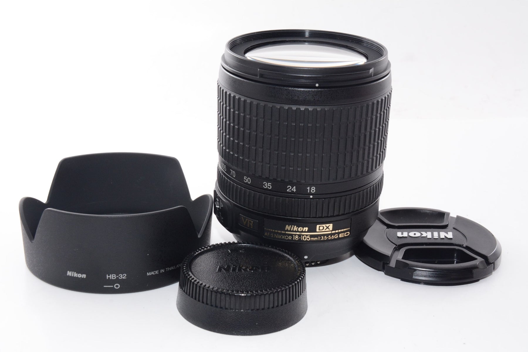 【外観特上級】Nikon 標準ズームレンズ AF-S DX NIKKOR 18-105mm f/3.5-5.6G ED VR ニコンDXフォーマット専用