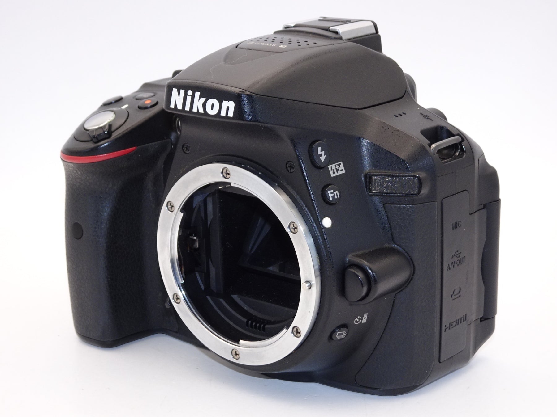 【外観並級】Nikon デジタル一眼レフカメラ D5300 18-55mm VR II レンズキット ブラック