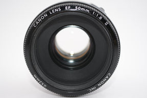 【外観特上級】Canon 単焦点レンズ EF50mm F1.8 II フルサイズ対応