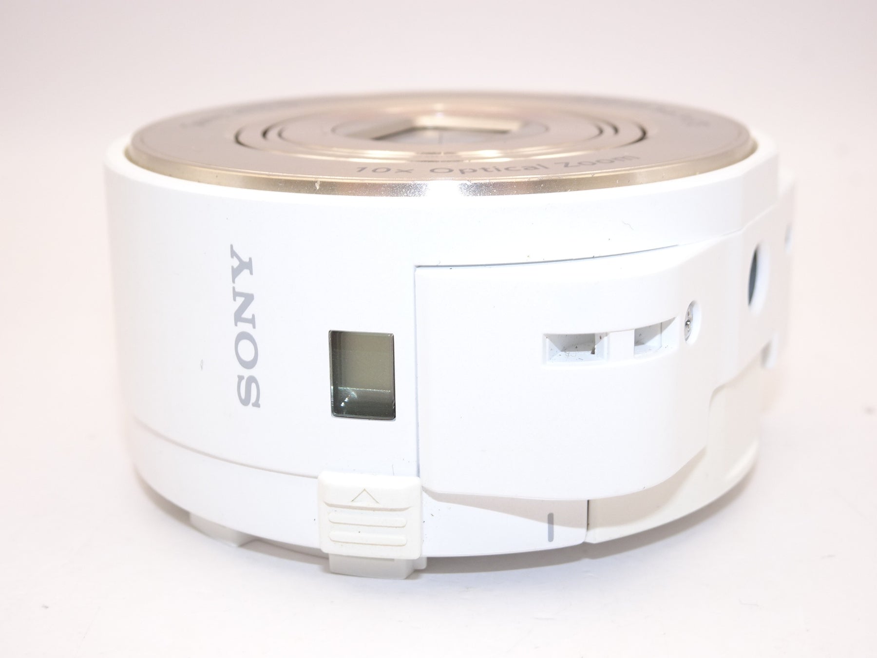 【外観並級】SONY デジタルカメラ Cyber-shot レンズスタイルカメラ QX10 ホワイト DSC-QX10-W