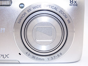 【外観特上級】Nikon COOLPIX S3700 シルバー