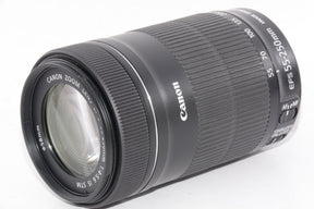 【外観特上級】Canon 望遠ズームレンズ EF-S55-250mm F4-5.6 IS STM