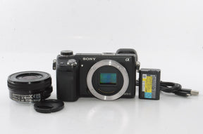 【外観特上級】SONY α NEX-6 パワーズームレンズキット E PZ 16-50mm F3.5-5.6