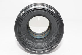 【外観特上級】Canon 単焦点レンズ EF50mm F1.4 USM