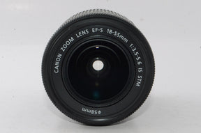【外観特上級】Canon 標準ズームレンズ EF-S18-55mm F3.5-5.6 IS STM