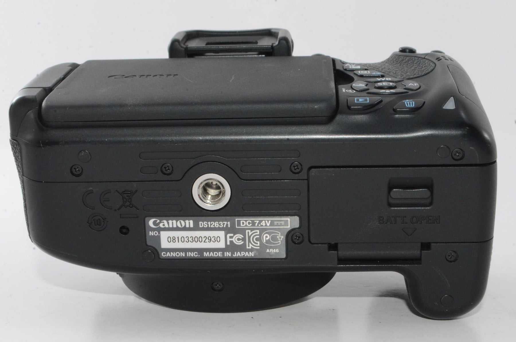 【外観特上級】Canon デジタル一眼レフカメラ EOS Kiss X6i ボディ