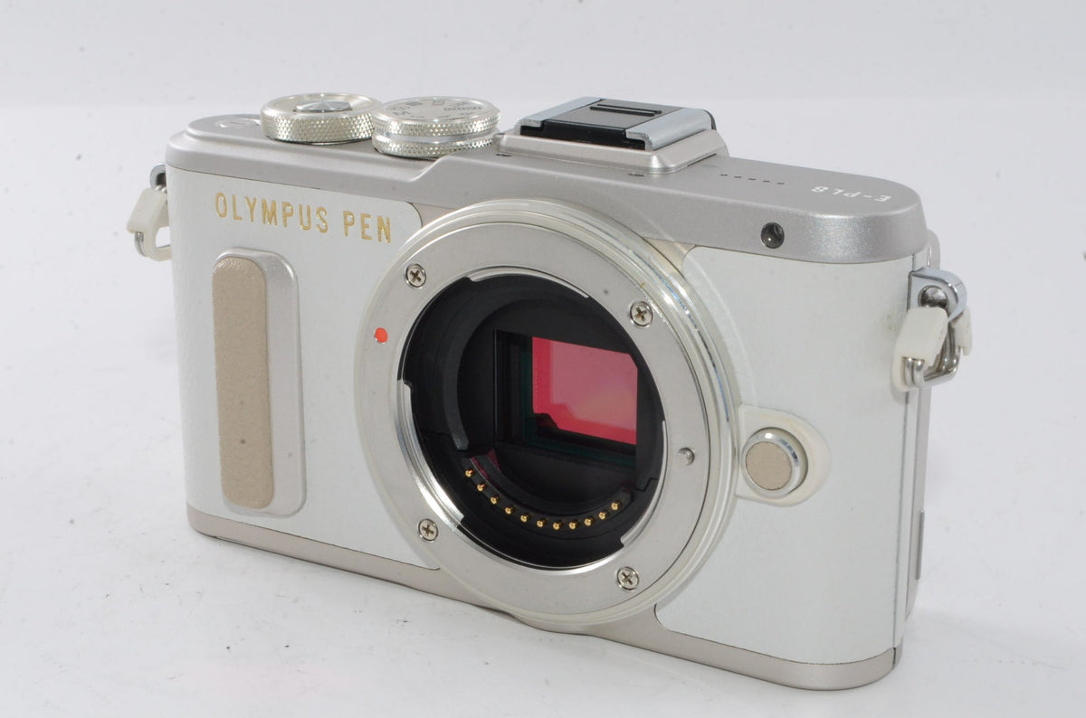 【外観特上級】OLYMPUS ミラーレス一眼 E-PL8 ボディー ホワイト