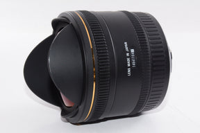 【外観特上級】SIGMA 単焦点魚眼レンズ 10mm F2.8 EX DC FISHEYE HSM キヤノン用 対角線魚眼 APS-C専用 477547