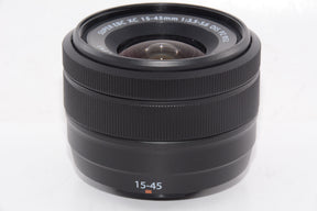 【外観特上級】FUJIFILM 交換レンズXC15-45mmブラック XC15-45MMF3.5-5.6OIS PZ B