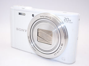 【外観特上級】ソニー SONY デジタルカメラ Cyber-shot WX350 光学20倍 ホワイト DSC-WX350-W