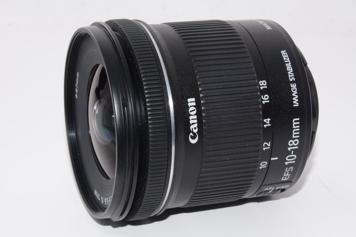 【外観特上級】Canon 超広角ズームレンズ EF-S10-18mm F4.5-5.6 IS STM