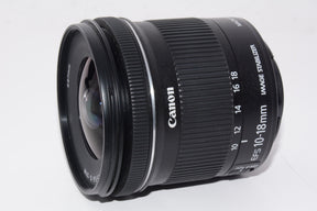 【外観特上級】Canon 超広角ズームレンズ EF-S10-18mm F4.5-5.6 IS STM