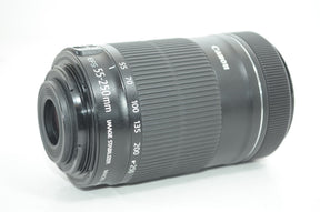 【外観特上級】Canon 望遠ズームレンズ EF-S55-250mm F4-5.6 IS STM