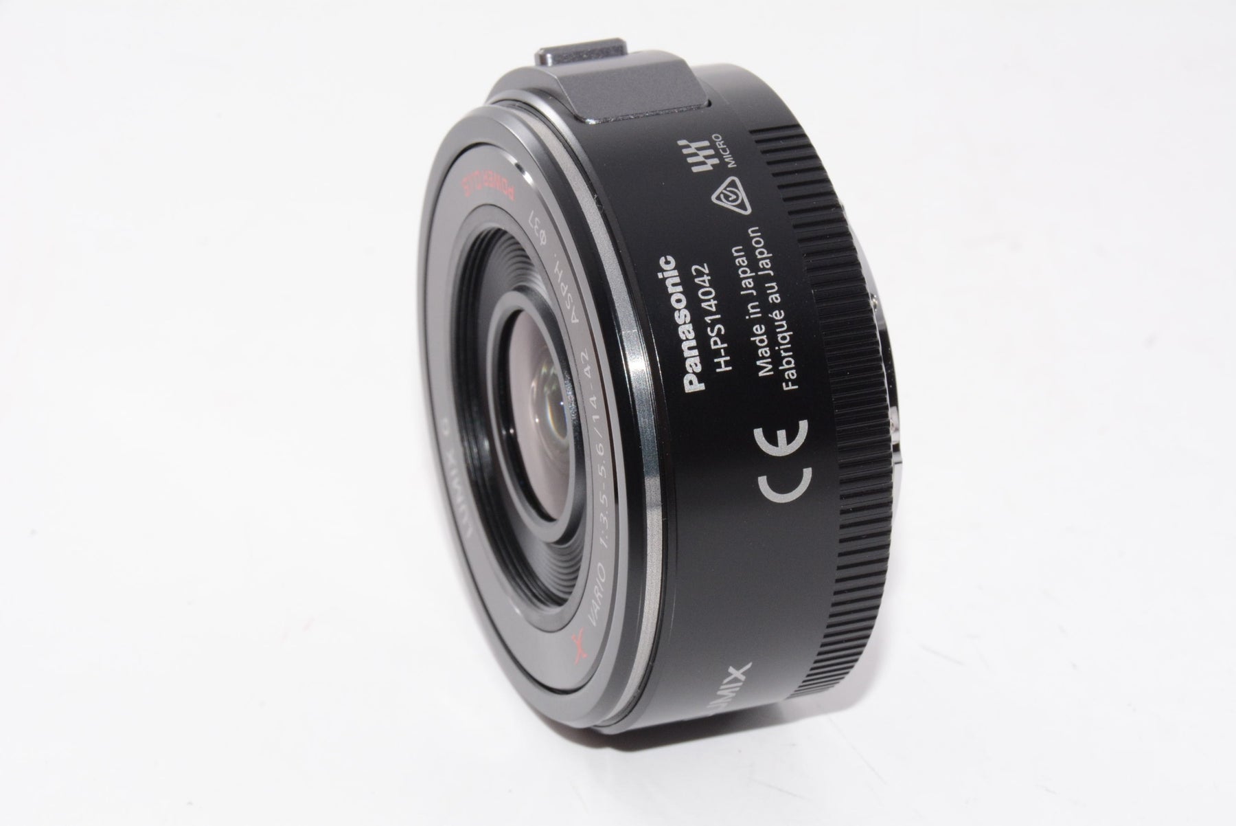 【外観並級】パナソニック ルミックス G X VARIO PZ 14-42mm/F3.5-5.6 ASPH./POWER  ブラック H-PS14042-K
