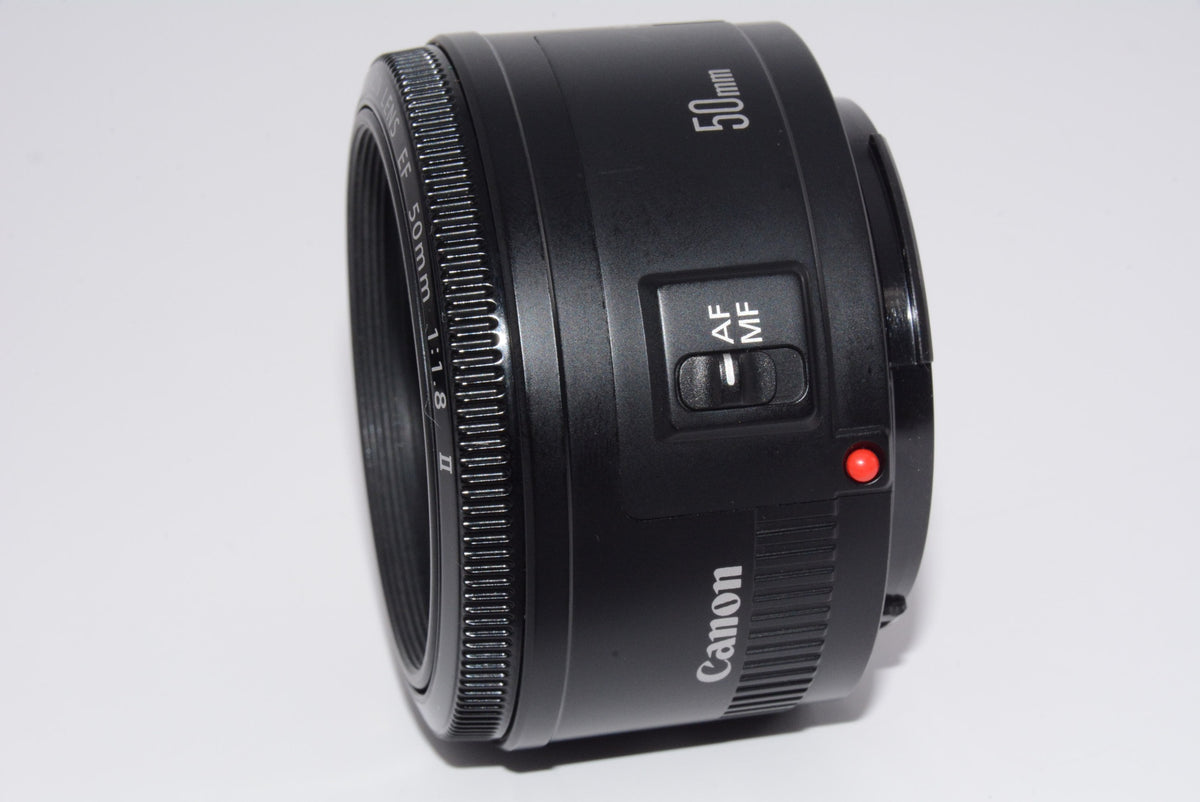 【外観特上級】Canon 単焦点レンズ EF50mm F1.8 II フルサイズ対応