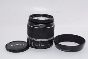 【外観特上級】Canon 標準ズームレンズ EF-S18-55mm F3.5-5.6 IS