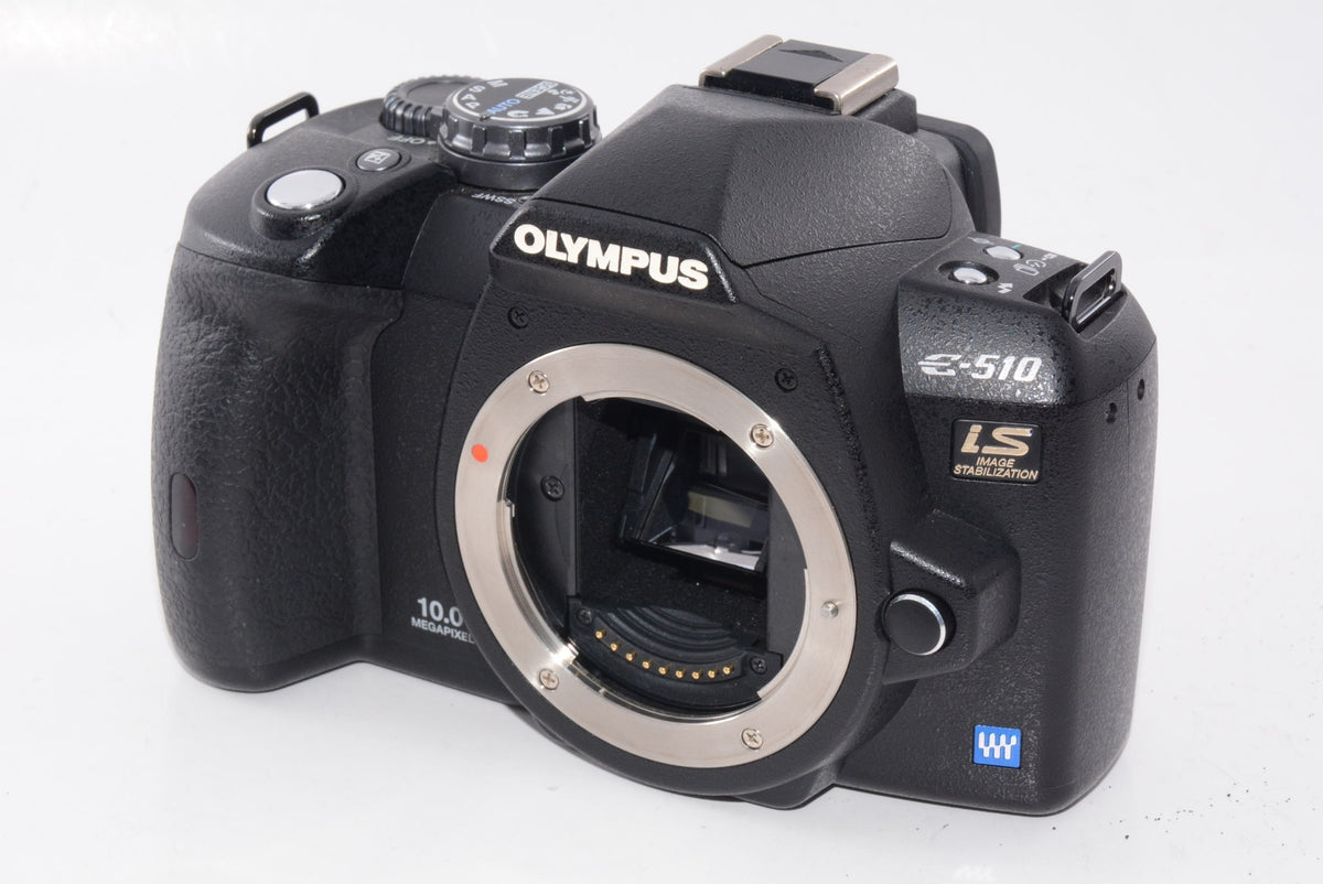 【外観特上級】OLYMPUS デジタル一眼レフカメラ E-510ダブルズームキット